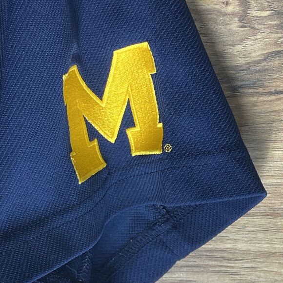 Michigan Wolverines Nike Elite Basketball Warm Up Jacket Mens XXL 2XL Snap Down - Picture 6 of 8